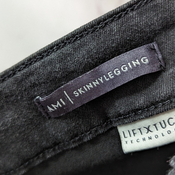 NYDJ Pants Womens 8 P Black Ami Skinny Stretch Jeans Mid Rise Daughters - Picture 4 of 15